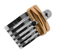 Sonew Saxophone Ligature Stainless Steel Mouthpiece Replacement Easy Adjust for DIY Maintenance Treble (Tenor)