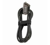 Sonew Secure Laptop Cable Lock with 4-Digit Combinations for & - Theft Keyless for Enhanced Security (Black)