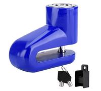 Sonew Security Disc Brake Lock, Scooter Motorcycle Anti-Theft Heavy Duty Bike Brake Wheel Disc Rotor Lock (Blue)