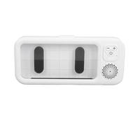 Sonew Shower Phone Holder Bluetooth Speaker, 360 Degree Adjustable Touchscreen Phone Case with Built-in Battery for Bathroom Kitchen
