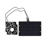 Sonew Solar Powered Fan Kit - 10W 12V Dual Fan Ventilation System with