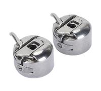 Sonew Stainless Steel Sewing Machine Bobbin Case Replacement Shells - 2pcs for Home Sewing Machines