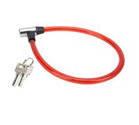 Sonew Sturdy Portable Bike Lock Cable with 2 Keys - Security Solution for, Motorcycles & More, Easy Blue (Red)