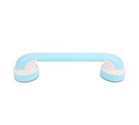 Sonew Suction Shower Grab Bar, 14.37 Inch Heavy Duty Safety Handle for Kids Bath, with Non Slip Ergonomic Design and Reinforced Suction Cups for Toddlers (Blue)