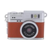 Sonew Tiny Digital Camera, 44MP Compact Keychain Camera with Live Preview and Continuous Charging, for Holiday Celebrations, Study Recording and Daily Life Activities