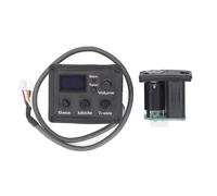 Sonew Ukulele Preamp Amplifier Equalizer with LCD Screen and 3-Band Control - Compact and Lightweight Pickup Preamp