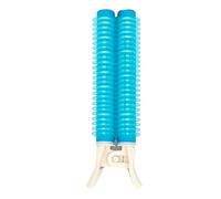 Sonew Volumizing Roller Clips, Heatless Hair Rollers for Overnight Styling with Soft Rollers and Secure Hold, for Creating Crown Lift and Bouncy Waves on All Hair Types (Blue)