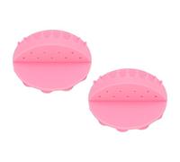 Sonew Wire Comb for Cables - 30-Hole Cable Management with 0.3in Diameter Holes, Low-Friction PC Design for - Data Center, Server Rack & Use (Pink)