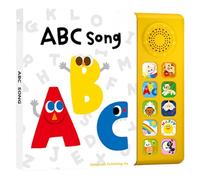 Song Book Kids - Fun-Filled Rhyme Compilation Book, English Speaking Song Library | Learning Melody Play Story Journal Set, Interactive Toddler Teaching, Nursery Chant Activity Booklet