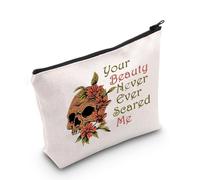 Song Lyric Bag Your Beauty Never Ever Scared Me Makeup Bag Rock Lover Gift Rock Obsessed Gift Song Lyric Bag