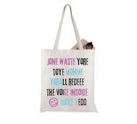 Song Lyrics Inspired Gift I Miss You Gift Punk Band Gift for Band Lover (Jone Tote EU)