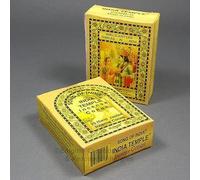 Song Of India - India Temple Cone Incense, 2 X 25 Cone Pack, 50 Cones Total, (In7)