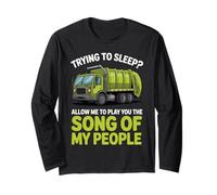 Song of My People Recycling Separation Garbage Truck Long Sleeve T-Shirt