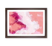 Song of Tomorrow in Abstract Framed Print | A2 Walnut Framed Wall Art | Ready to Hang | Abstract Fantasy Picture | Living Room Bedroom Lounge Office