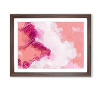 Song Of Tomorrow In Abstract Modern Art Framed Print | A3 Walnut Framed Wall Art | Ready to Hang | Abstract Fantasy Picture | Living Room Bedroom Lounge Office