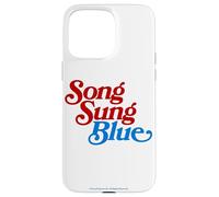 Song Sung Blue Logo Case for iPhone 15 Pro Max
