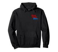 Song Sung Blue Pocket Hit Logo Pullover Hoodie