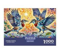 Song Thrush 1000 Piece Jigsaw Puzzle Bird for Adults Educational Gift Memory Games Stress Relief 70x50cm/1000pcs