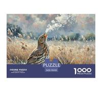 Song Thrush 1000 Piece Jigsaw Puzzle Bird for Age 12+ Fun Activities Memory Games Relaxing 70x50cm/1000pcs
