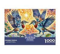 Song Thrush 1000 Piece Puzzles Bird for Adults Educational Gift Memory Games Relaxing 38x26cm/1000pcs