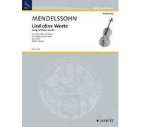 Song without words op. 30/3 cello and piano (easy - intermediate) Mendelssohn Ba
