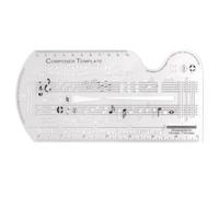 Song Writer's Composing Template Number Symbols Song Writer's Composing Notation Tool Staff Drawing Ruler Tool