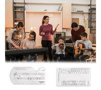 Song Writer's Composing Template Stencil Staff Drawing Ruler Composer Number Symbols Notation Manuscript Tool Enduring