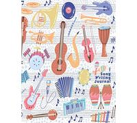 Song Writing Journal: For Kids and adults. Colorful Lined/Ruled Paper And Staff, Manuscript Paper For Notes, Lyrics And Music. For Musicians, ... Book Notebook Journal 100 Pages 8.5x11