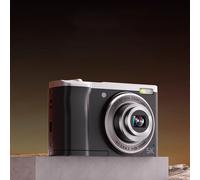 Songdian 5K Digital Camera 56MP Cameras for Photography 10X Optical Zoom with Front and Rear Camera-black