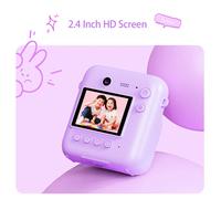 Songdian Instant Print Camera Gifts for Girls Boys Toys Christmas Birthday Gifts-purple