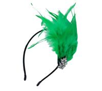 Songelt 1920s Feathered Headband Festival Celebration Hairband Masquerades Party Flapper Headwear Carnivals Party Accessories Elegant Headwear