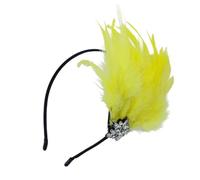 Songelt 1920s Feathered Headband Festival Celebration Hairband Masquerades Party Flapper Headwear Carnivals Party Accessories Elegant Headwear