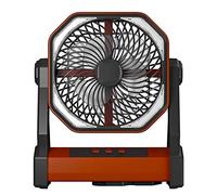 Songelt 20000mAh Portable Ceiling Fan Camping Fan With LED USB Rechargeable Desk For Fishing Camping Hiking Outdoor Hanging
