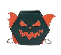 Songelt 2023 NEW Shoulder Bag Funny Halloween Pumpkin Crossbody Bag For Girl Women Chain Trendy Fashion Versatile Bags Unique Halloween Pumpkin Design