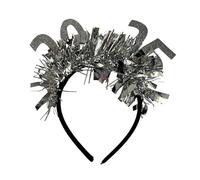 Songelt 2025 New Year Headband Happy New Year Props Headwear Christmas Party Hairhoop Festival Celebration Sequined Headpiece Festival Headpiece