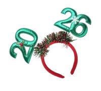 Songelt 2026 Glittering Garlands New Year Headbands With Padded Number Comfortable Hair Accessory For Festival Event Celebration Glittering Hair Accessory For New Year