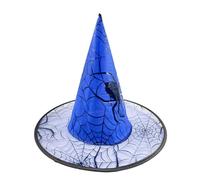 Songelt 5Pcs Delicate Parties Role Play Halloween Hat Individualized Wizard Hat Decoration Beautiful Large Size Witch Halloween Accessory