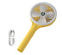 Songelt 6.5inch Desk Fan USB Handheld Fan With Base Electric 3 Speed Small Desktop For Home Bedroom Office Fans For Desktop Rechargeable