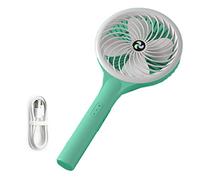 Songelt 6.5inch Desk Fan USB Handheld Fan With Base Electric 3 Speed Small Desktop For Home Bedroom Office Fans For Desktop Rechargeable