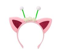 Songelt Adult Teens Cute Halloween Ear Shape Headband Sequins Hair Hoop Makeup Live Broadcast Cosplay Party Headpieces Halloween Headbands For Kids Headbands For Adults Ears Headband