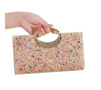 Songelt All-matching Banquet Bag For Women Girl Wedding Handbag Rhinestones Evening Bag Clutches Purse Chain Strap Shoulder Women Shoulder Rhinestones Evening Trendy Clutch Purse For Banquet Party