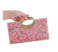Songelt All-matching Banquet Bag For Women Girl Wedding Handbag Rhinestones Evening Bag Clutches Purse Chain Strap Shoulder Women Shoulder Rhinestones Evening Trendy Clutch Purse For Banquet Party