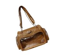 Songelt Anime Inspired Adjustable Shoulder Bag Practical PU Leather Backapck Large Capacity Crossbody Purse For Daily Commute Casual Shoulder Bag