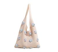 Songelt Beach Bag For Trendy Girls Spacious Interior Shoulder Bags Casual Handbag Delicate Shopper Bags For Various Occasion Wide Strap Shoulder Bag
