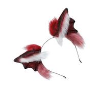 Songelt Bloodsucker Bats Hair Hoop Playfulness Animal Ears Headbands Simple Hair Rings For Adults Kids Handmade Realistic Animal Ears Headpiece