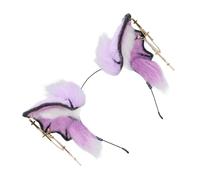 Songelt Bloodsucker Bats Hair Hoop Playfulness Animal Ears Headbands Simple Hair Rings For Adults Kids Handmade Realistic Animal Ears Headpiece