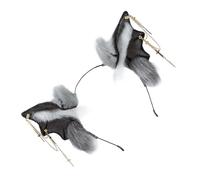 Songelt Bloodsucker Bats Hair Hoop Playfulness Animal Ears Headbands Simple Hair Rings For Adults Kids Handmade Realistic Animal Ears Headpiece