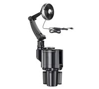 Songelt Car Cup Holder USB Car Fan 2 In 1 Adjust Speed 360 Degree Rotating Fan For Refreshing Air Auto