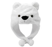 Songelt Cartoon Animal Panda Hat Cute Headgear Windproof Warm Hat Dress Up Halloween Cospaly Boy Girl ChildAdult Cartoon Animal Hats Plush Fisherman Vintage Winter Fall Plush For Women