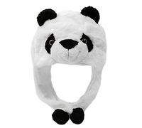 Songelt Cartoon Animal Panda Hat Cute Headgear Windproof Warm Hat Dress Up Halloween Cospaly Boy Girl ChildAdult Cartoon Animal Hats Plush Fisherman Vintage Winter Fall Plush For Women